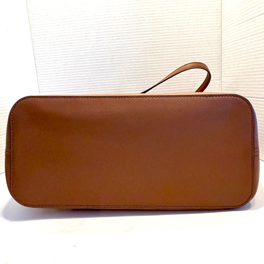 MICHAEL KORS Jet Set Saffiano Leather Tote Shoulder Bag - Picture 8 of 13